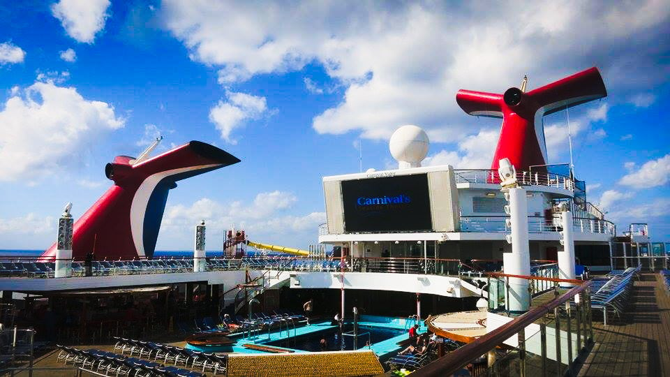 Carnival Funnels In Port