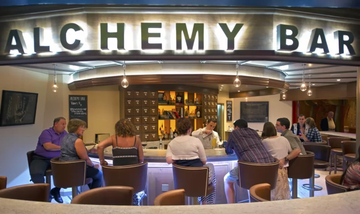 Carnival Cruise Line Alchemy Bar