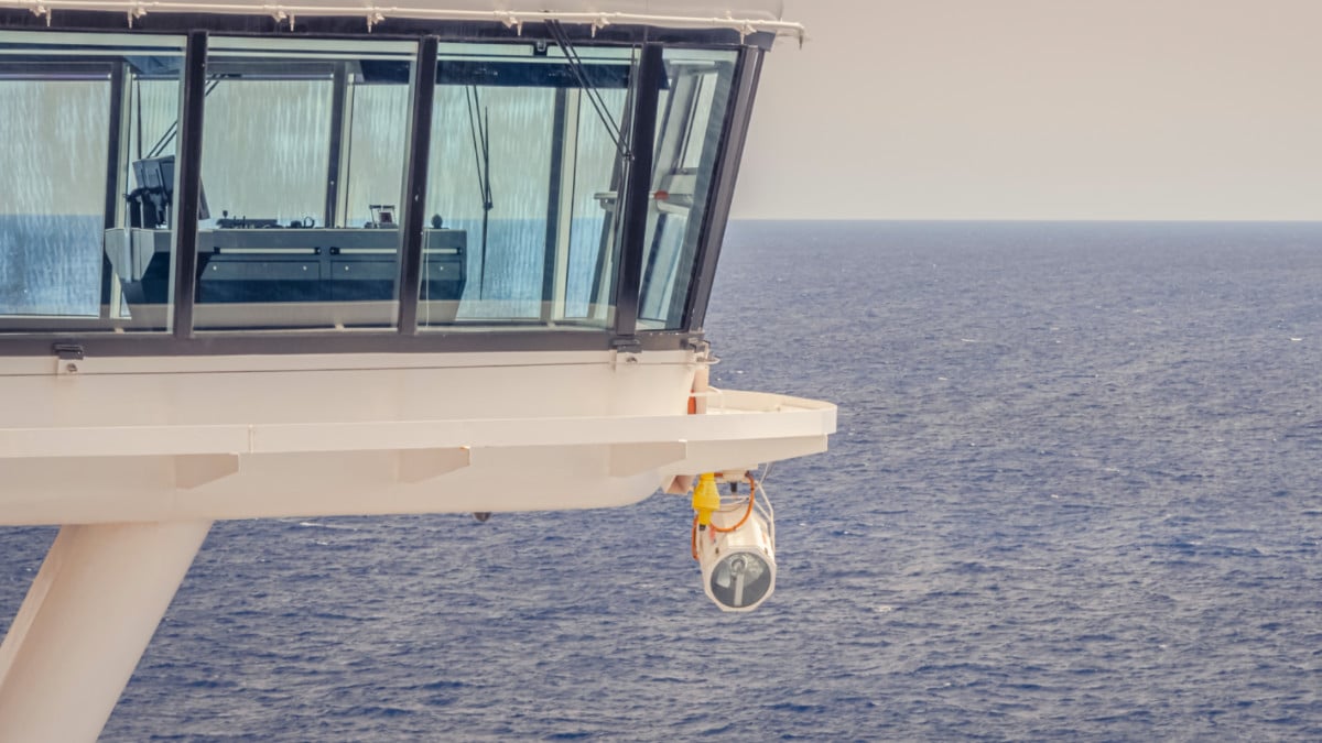 Bridge of a Cruise Ship