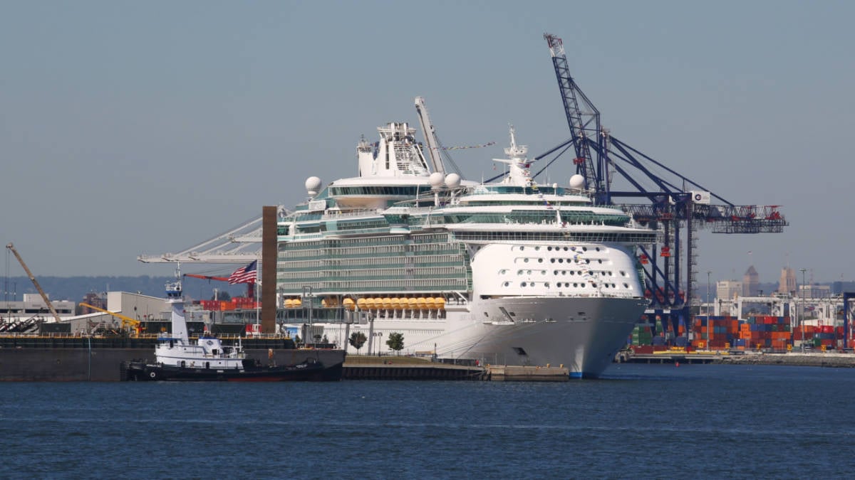 Cruise Ship at Cape Liberty