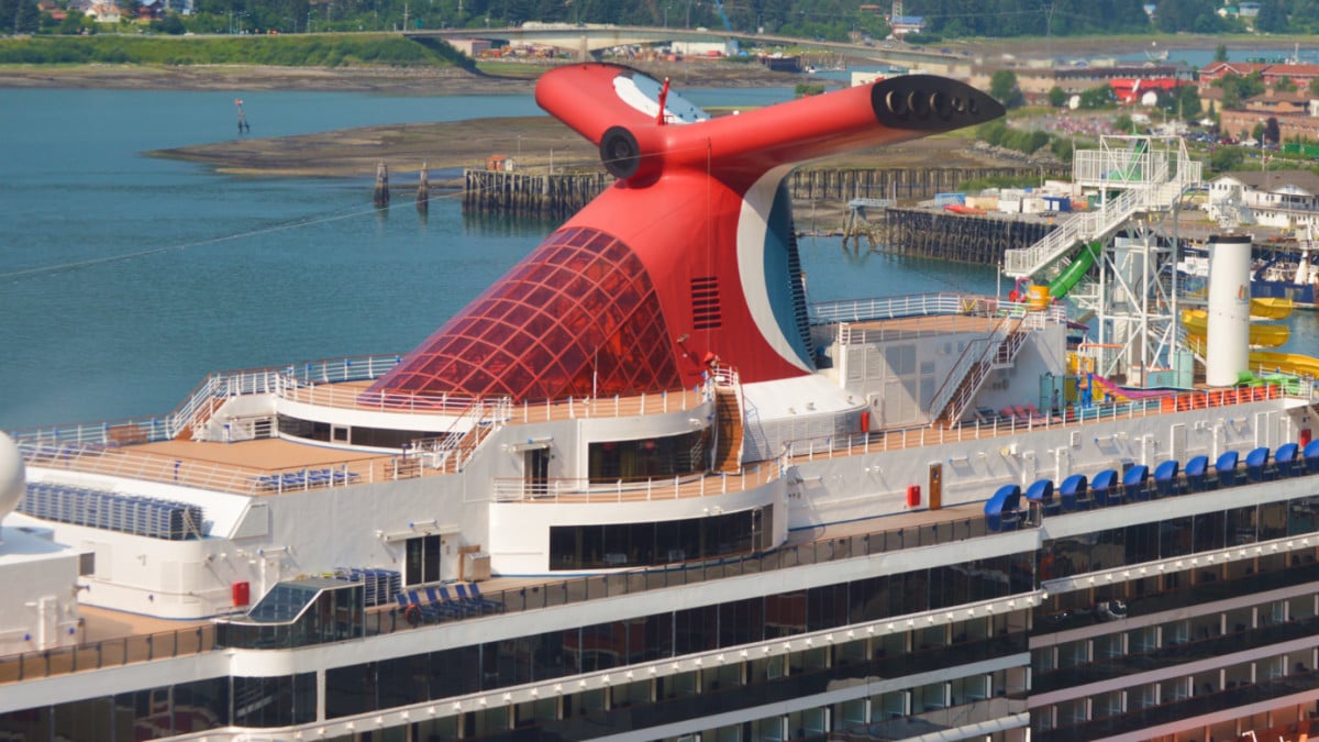 Carnival Cruise Ship Funnel