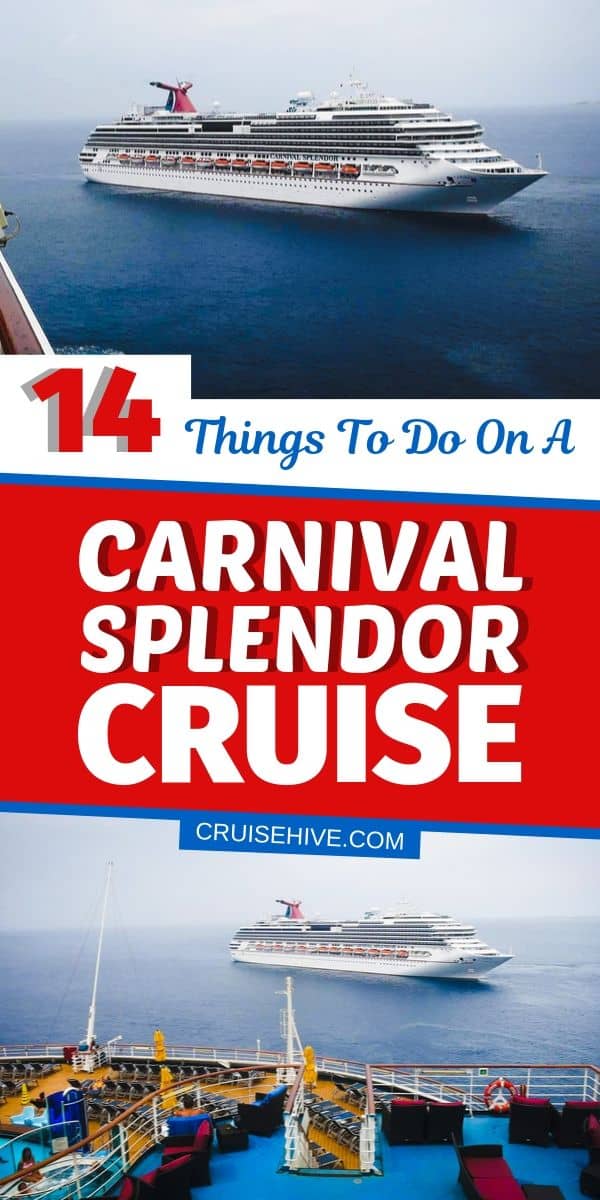 Carnival Splendor Cruise
