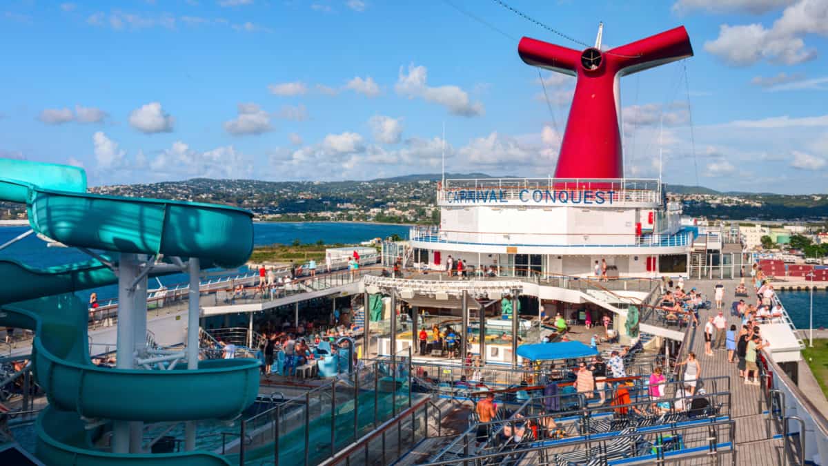 Carnival Cruise Ship Deck