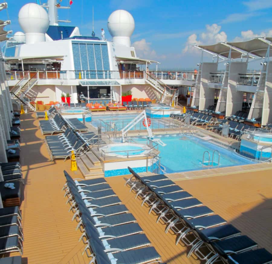 Celebrity Silhouette Open Deck