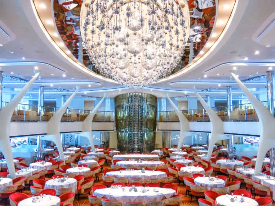 Celebrity Silhouette Cruise Ship Dining Room