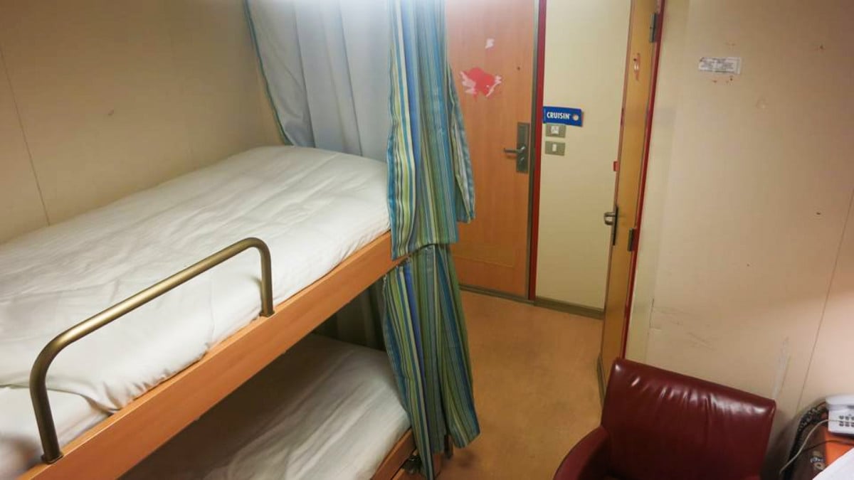 Crew Quarters on a Cruise Ship