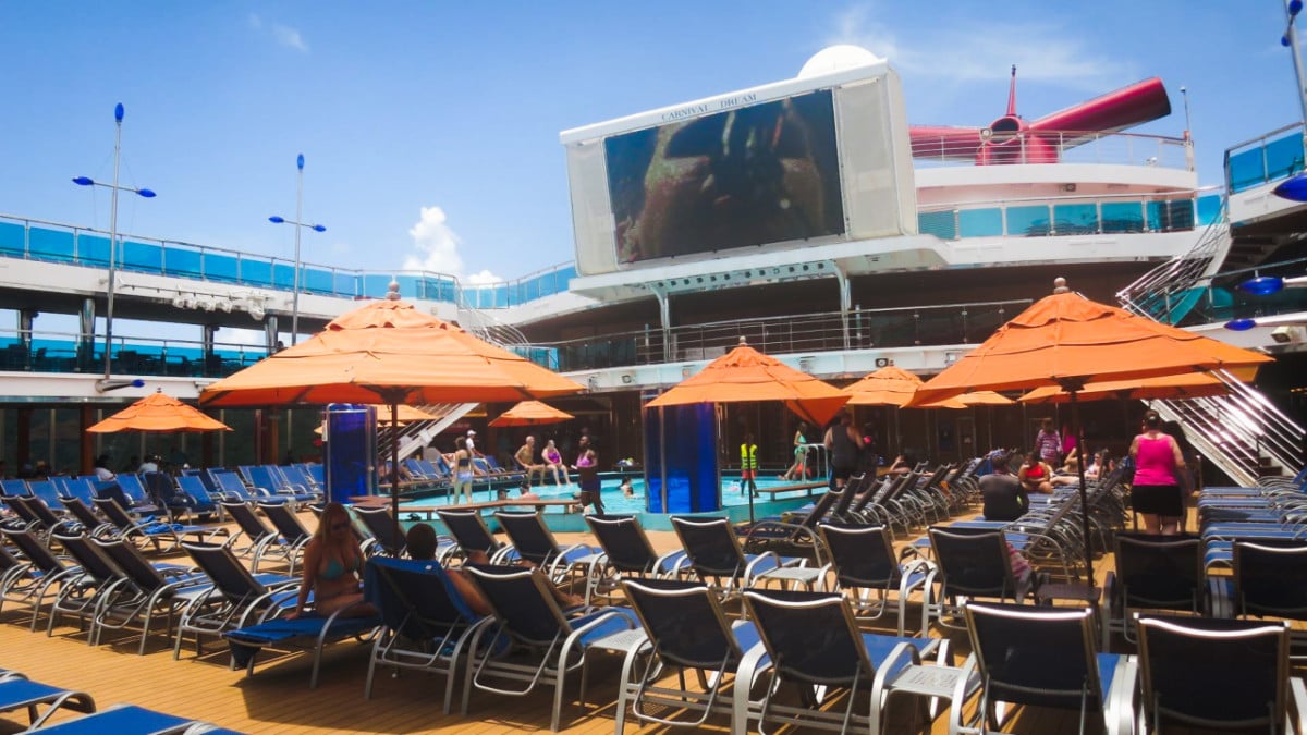 Carnival Dream Main Swimming Pool