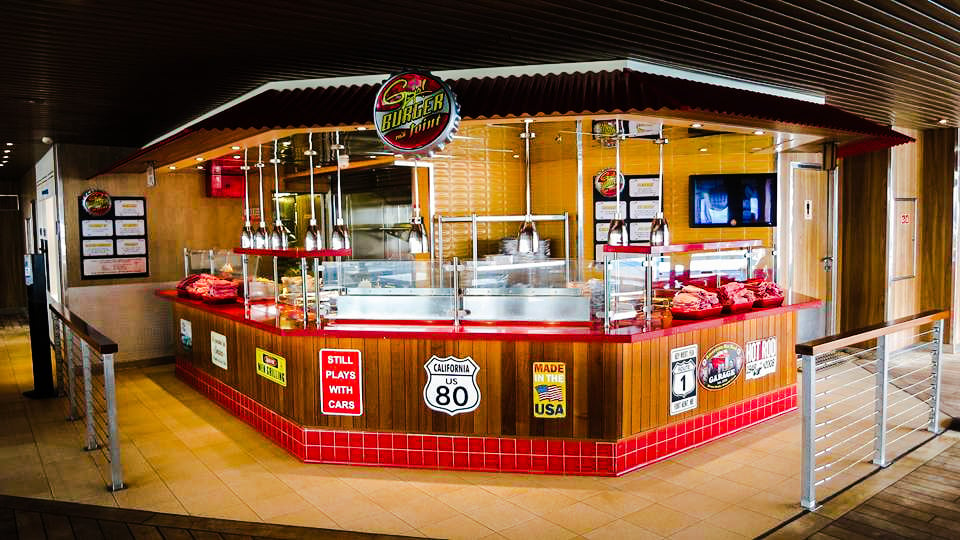 Guys Burger Joint, Carnival Cruise Line