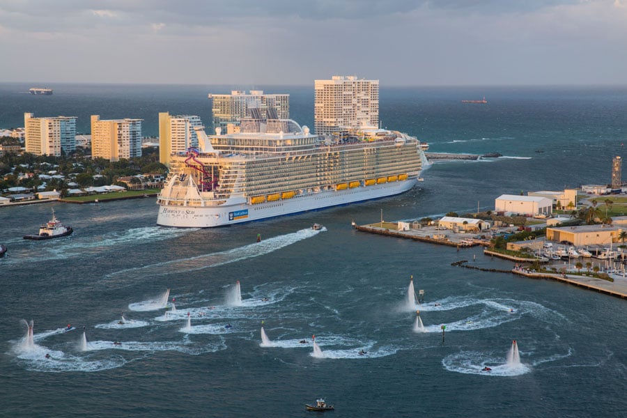 Harmony of the Seas U.S. Debut