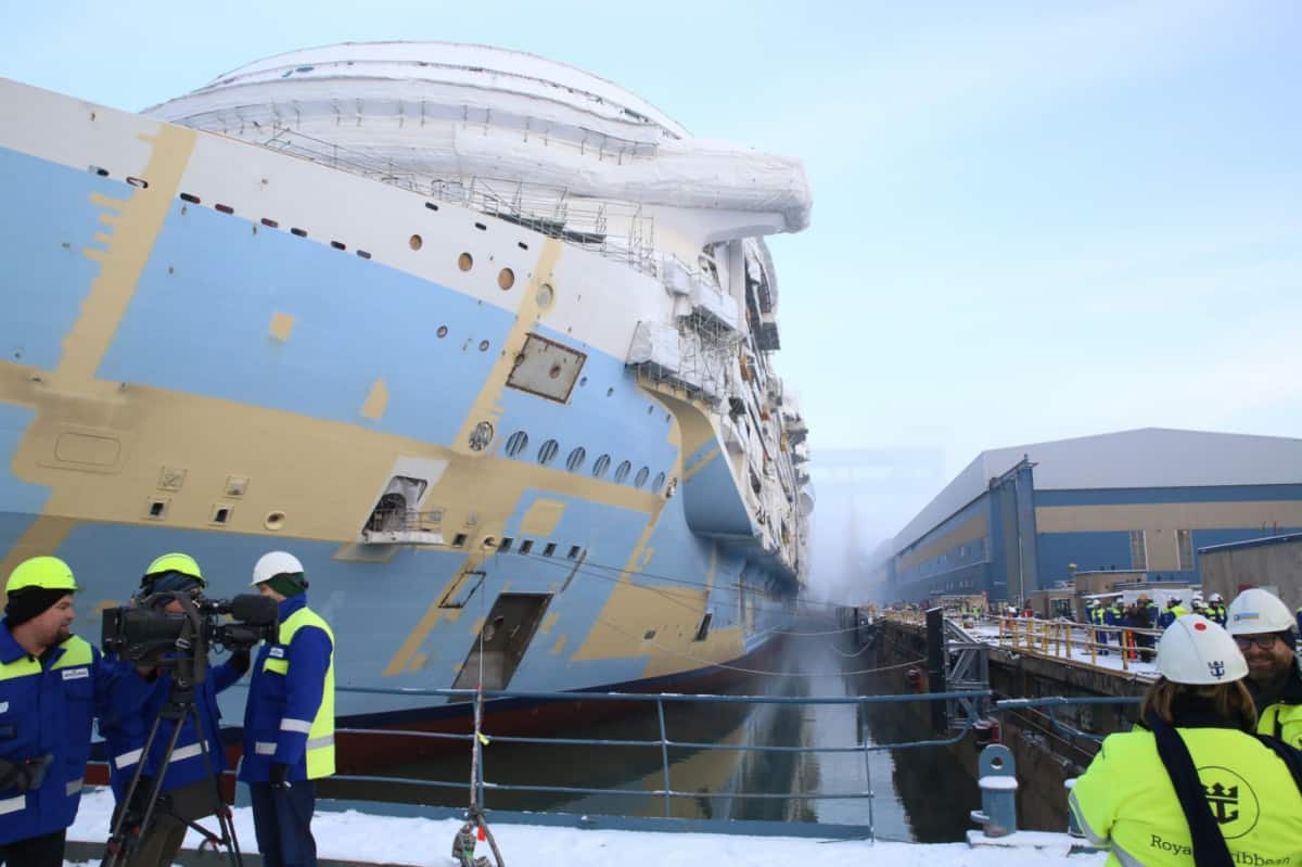 Royal Caribbean Icon of the Seas Float Out