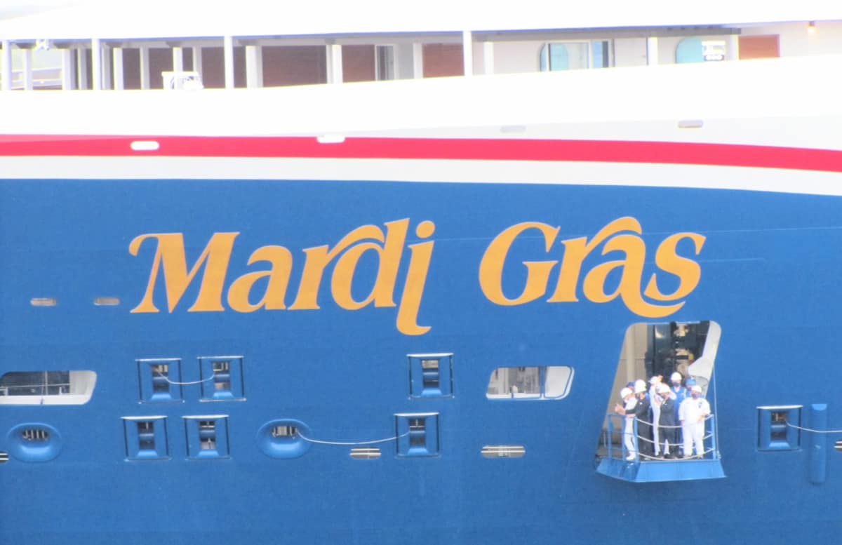 Mardi Gras Cruise Ship