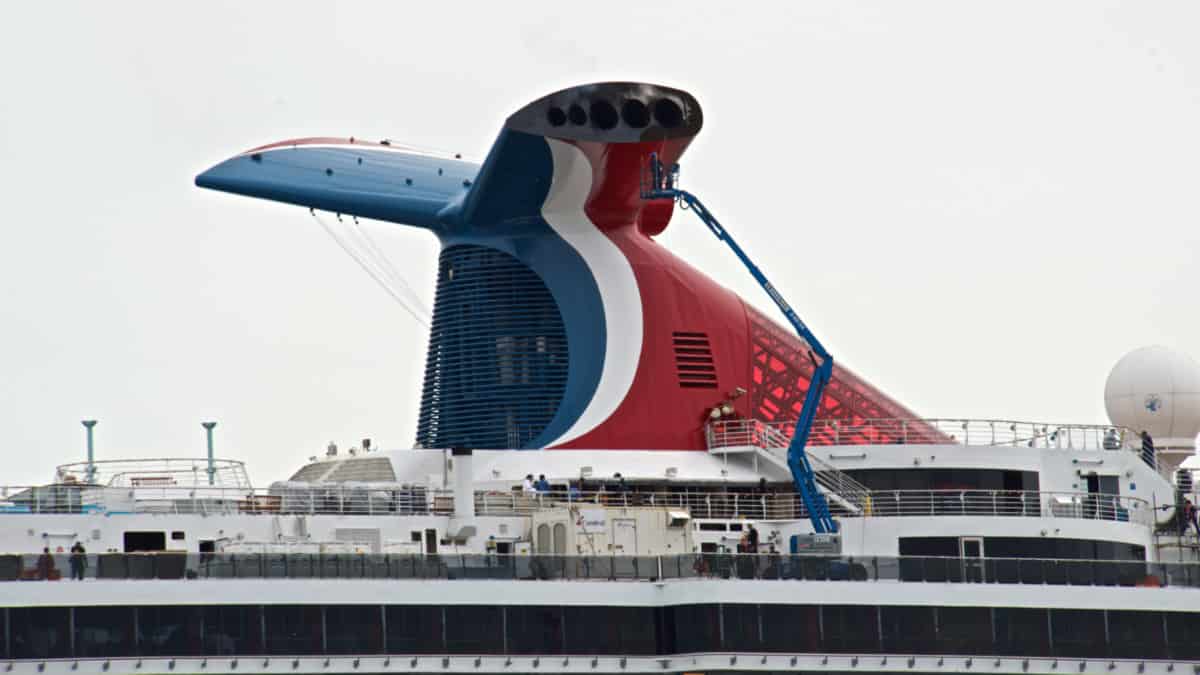 Carnival Miracle Drydock