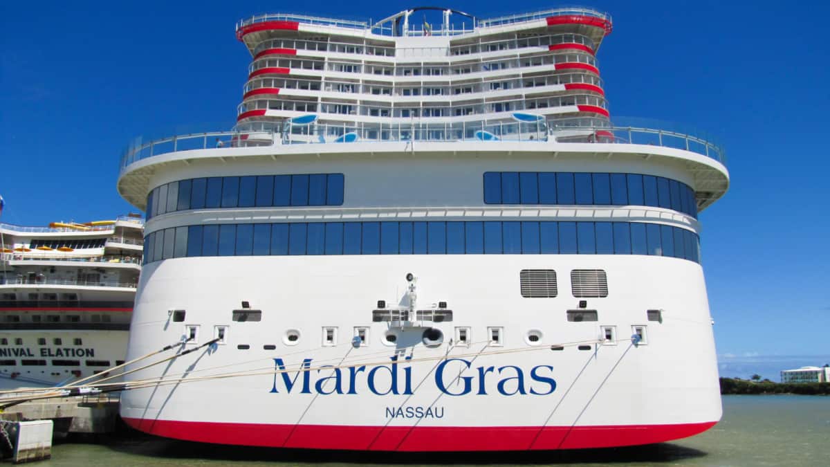 Carnival Mardi Gras Cruise Ship