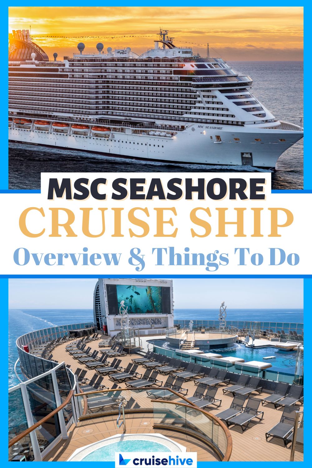 MSC Seashore Cruise Ship