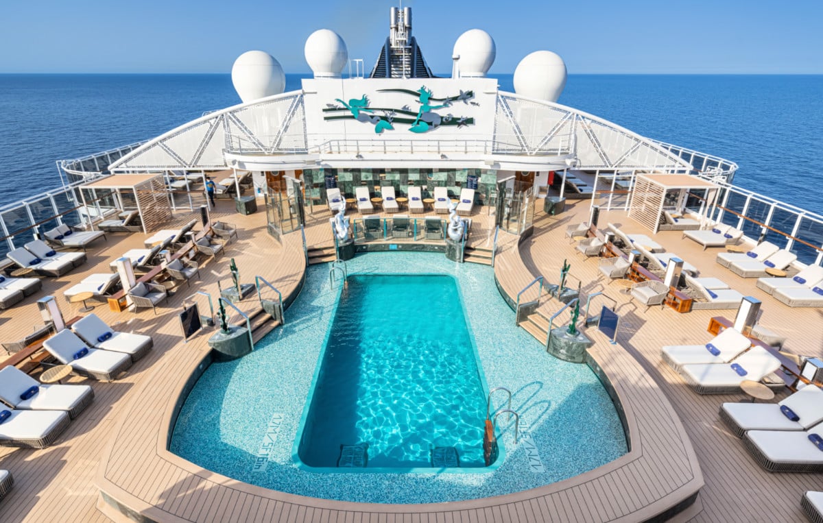 MSC Yacht Club Sundeck and Pool