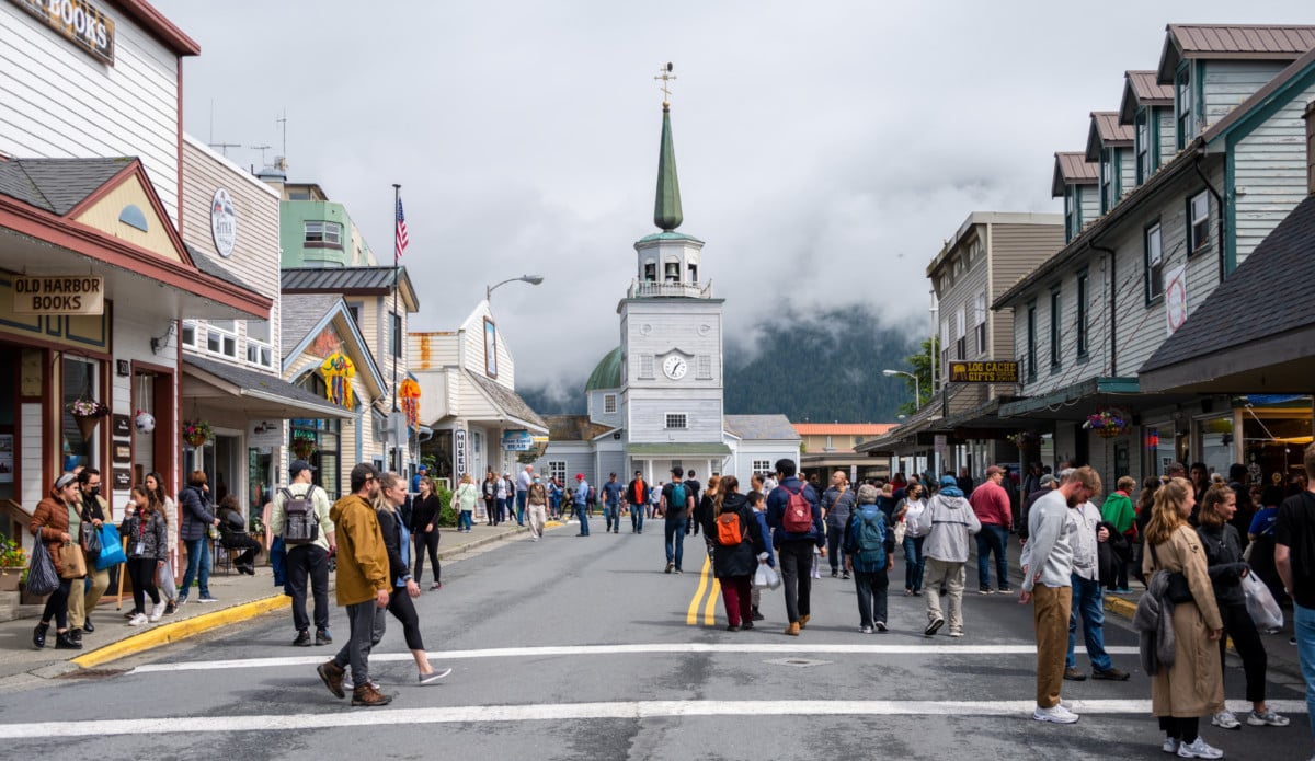 Sitka Cruise Visitors