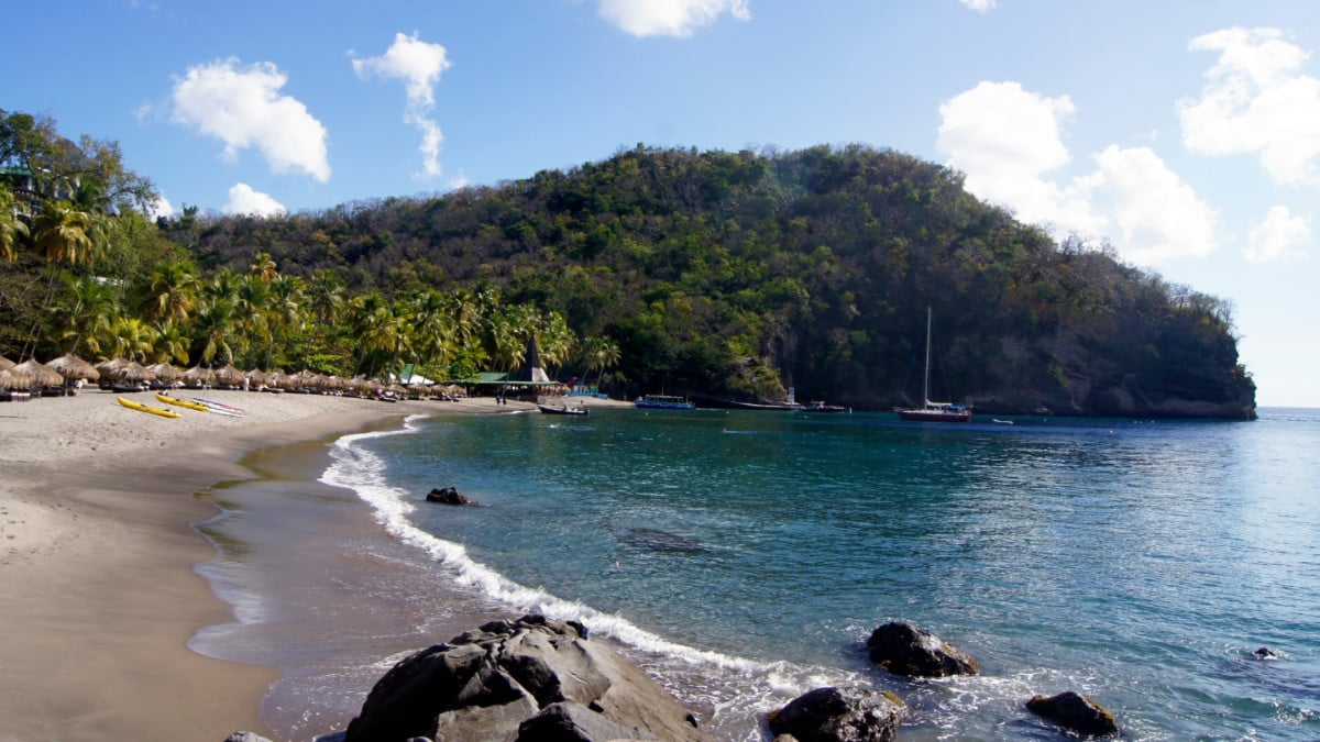 Anse Chastanet beach, Soufriere