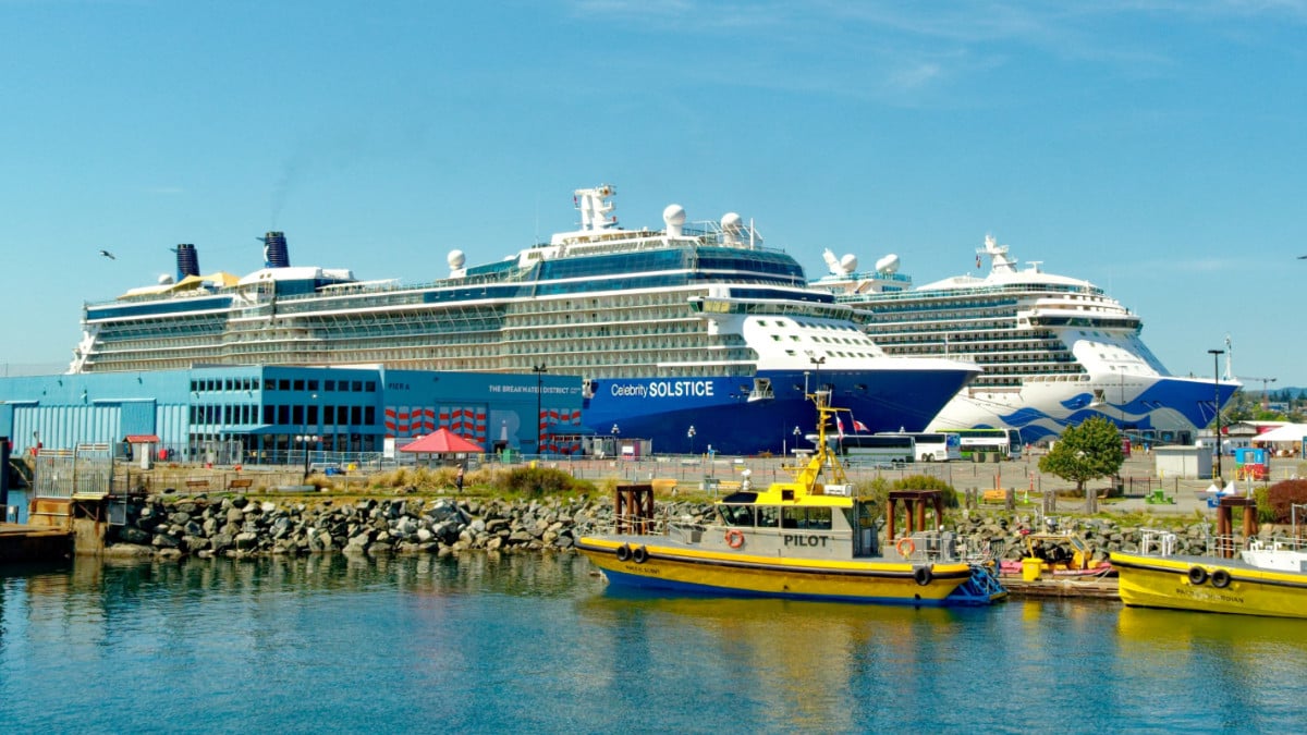 Cruise Ships Docked in Canada